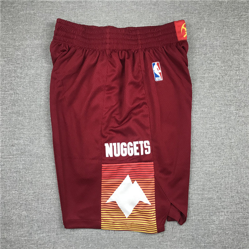 Men's Denver Nuggets Red City Edition Basketball Shorts