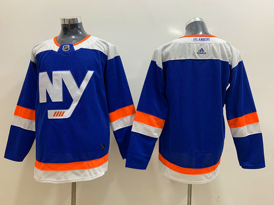 Men's New York Islanders Blue Blank Player Jersey