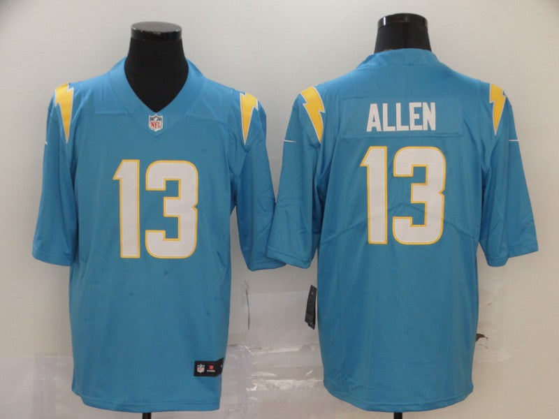 Men's Los Angeles Chargers Keenan Allen #13 Powder Blue Player Game Jersey