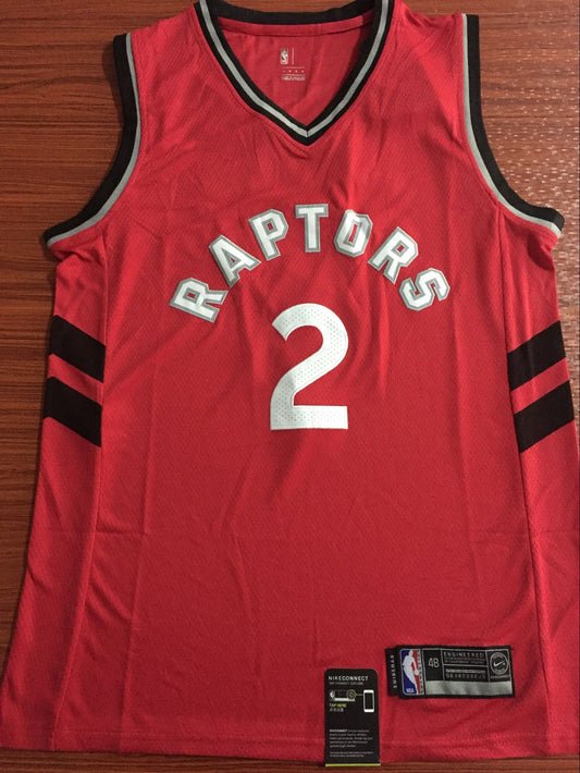 Men's Toronto Raptors Kawhi Leonard Red Swingman Fashion Jersey