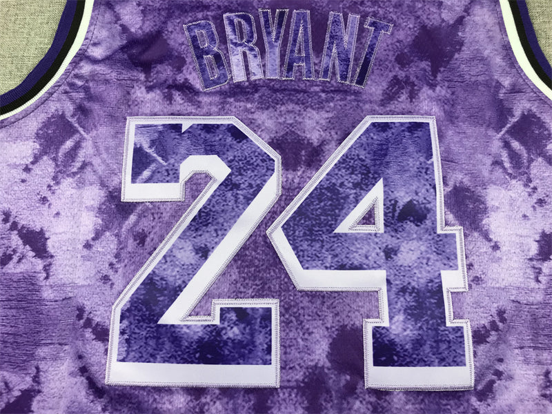 Men's Los Angeles Lakers Kobe Bryant #24 Purple Select Series Swingman Jersey