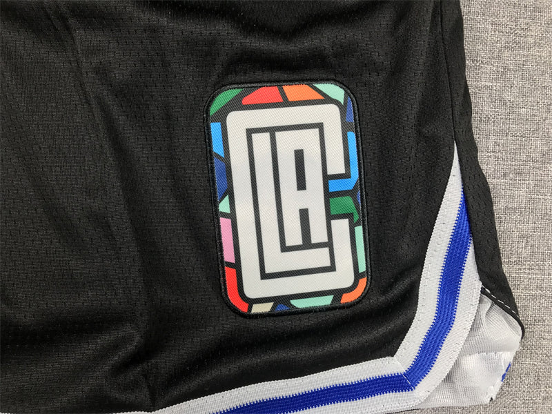 Men's LA Clippers Black 2022/23 City Edition Basketball Shorts