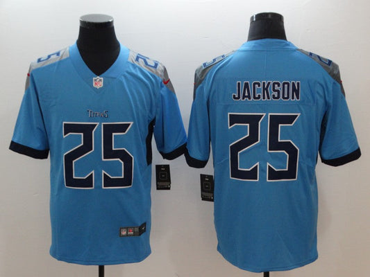 Men's Tennessee Titans Adoree Jackson #25 Light Blue Game Jersey