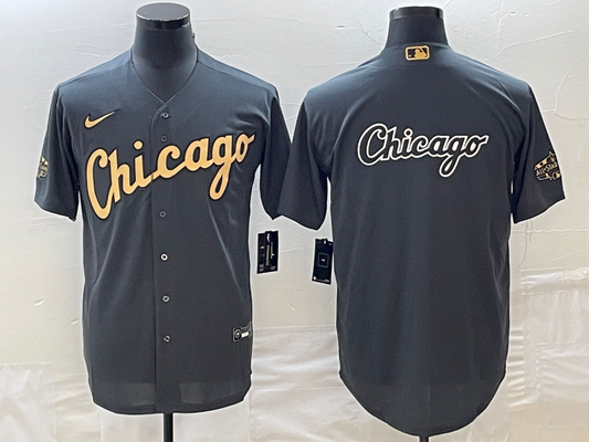 Men's Chicago White Sox Dark Gray Replica Game Jersey