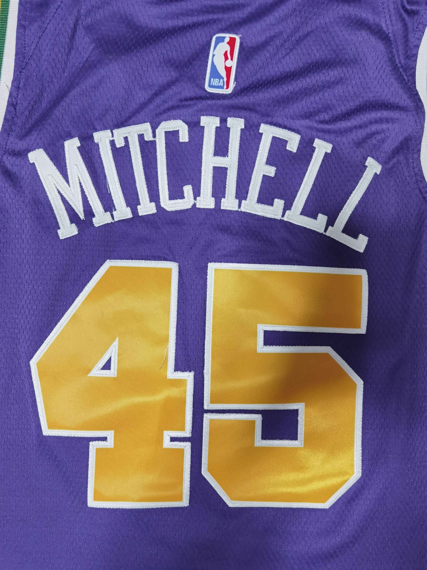 Men's Utah Jazz Donovan Mitchell #45 Purple Swingman Player Jersey