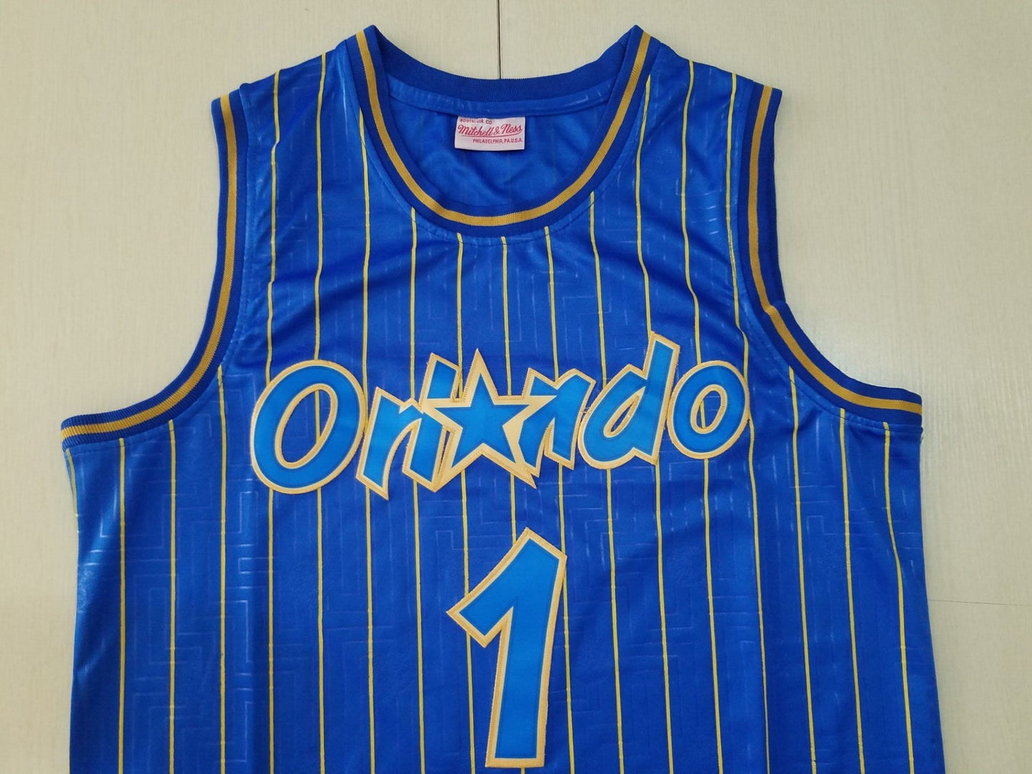 Men's Orlando Magic Penny Hardaway 1994-95 Blue Hardwood Classics Swingman Jersey