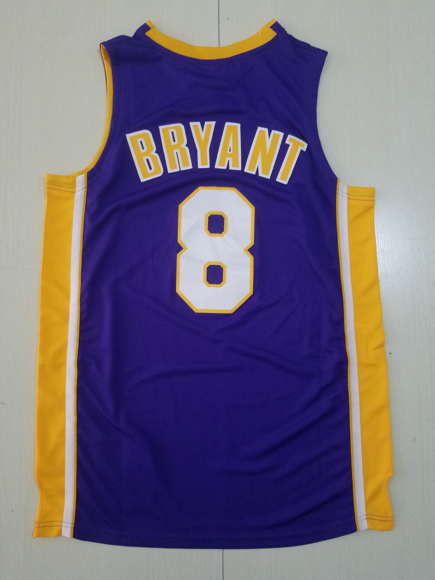 Men's Los Angeles Lakers Kobe Bryant 2000-01 Purple Hardwood Classics Authentic Jersey