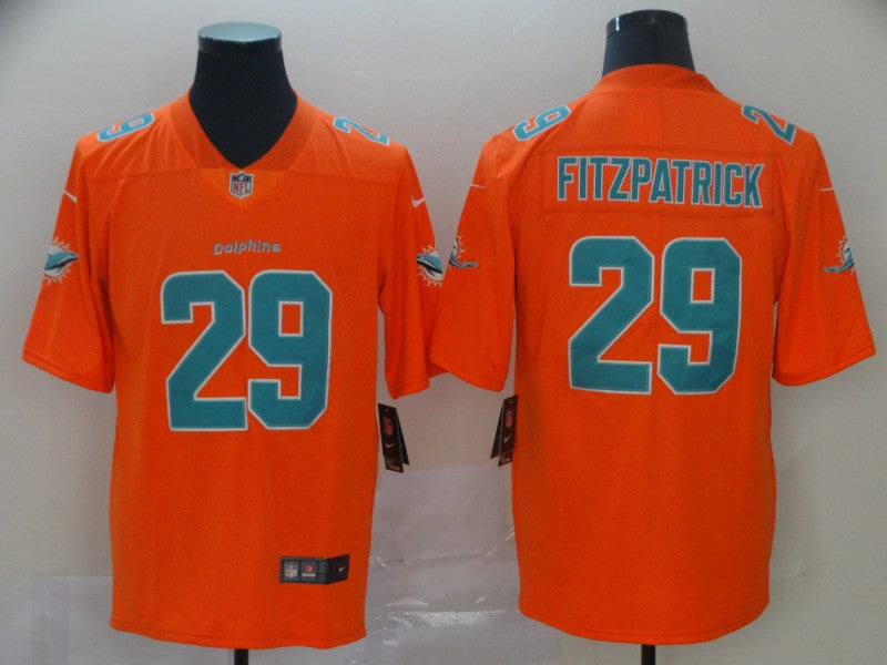 Men's Miami Dolphins Ryan Fitzpatrick #29 Orange Inverted Legend Jersey