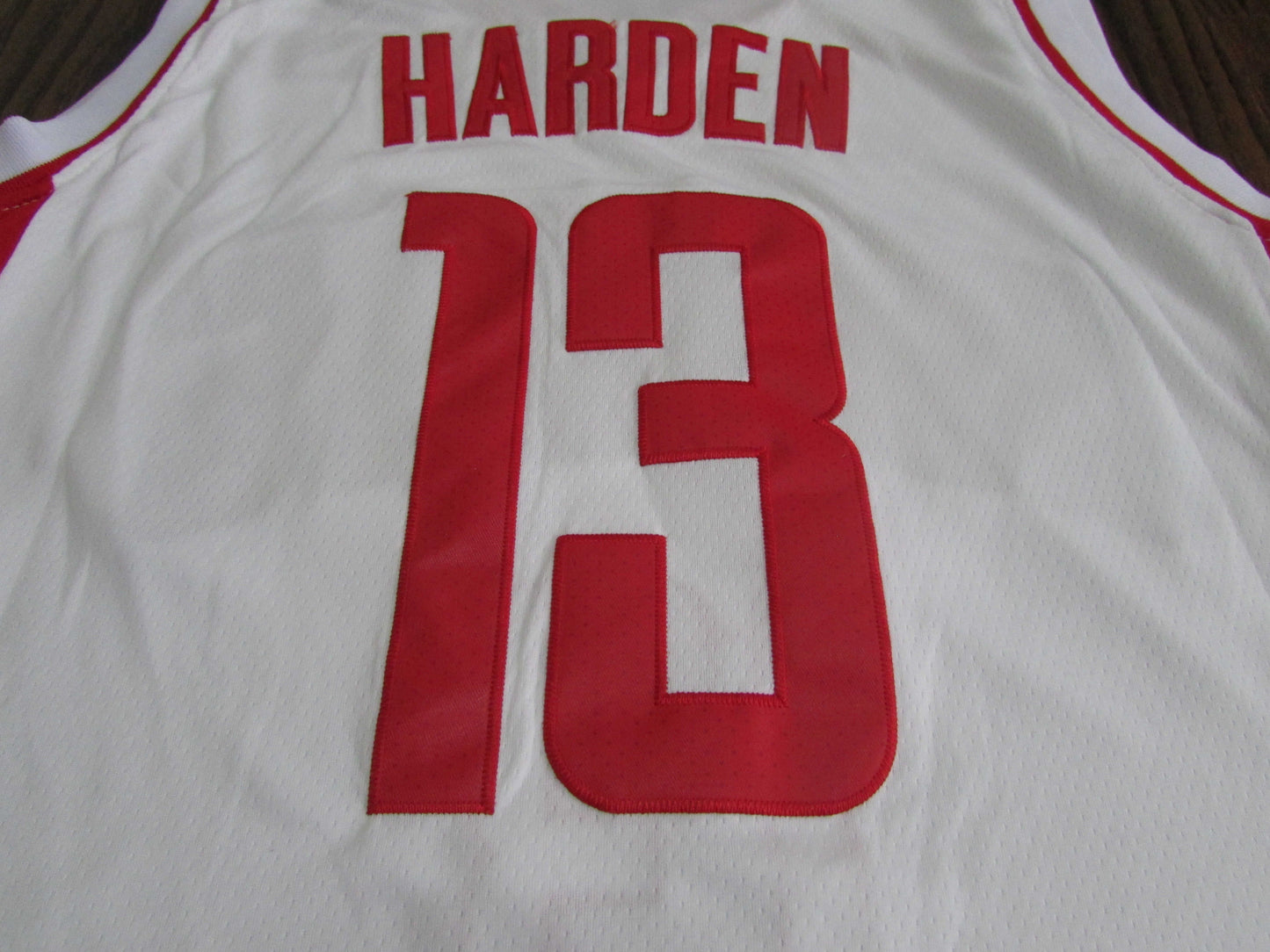 Men's Houston Rockets James Harden #13 NBA White Player Replica Jersey