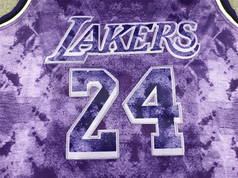 Men's Los Angeles Lakers Kobe Bryant #24 Purple Select Series Swingman Jersey