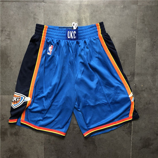 Oklahoma City Thunder Icon Edition Swingman Blue Performance Shorts