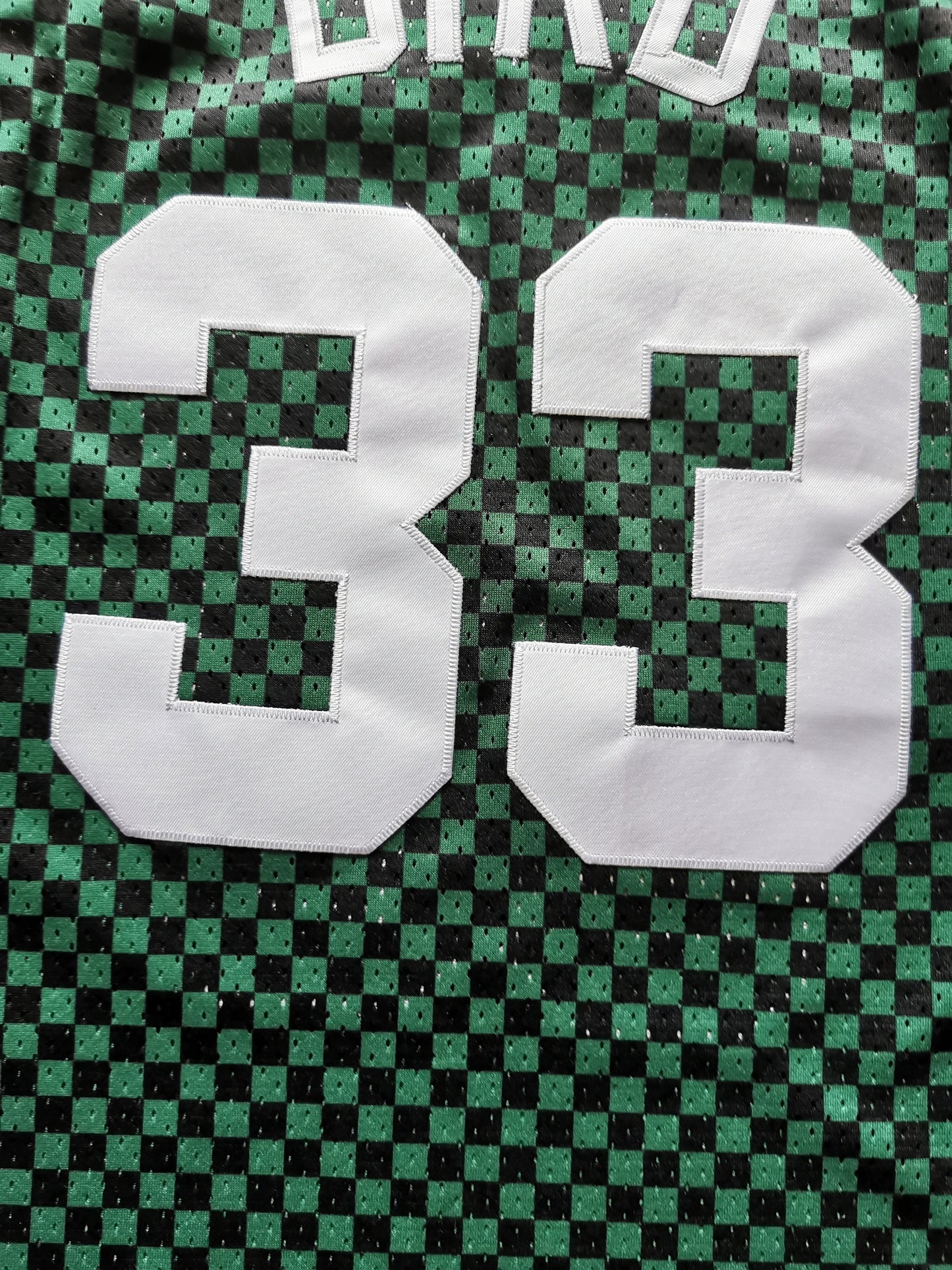 Men's Boston Celtics Larry Bird #33 Green Classics Jersey