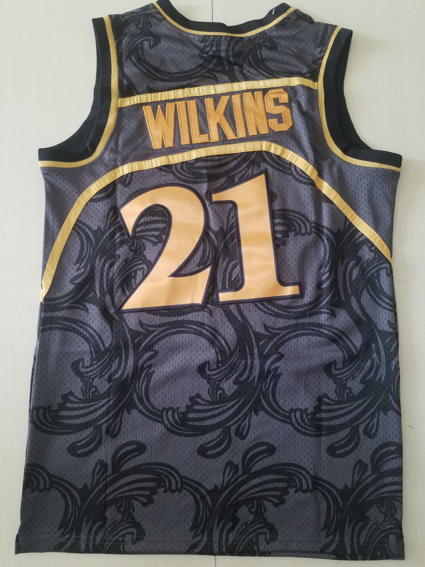 Men's Atlanta Hawks Dominique Wilkins 1986-87 Hardwood Classics Swingman Jersey