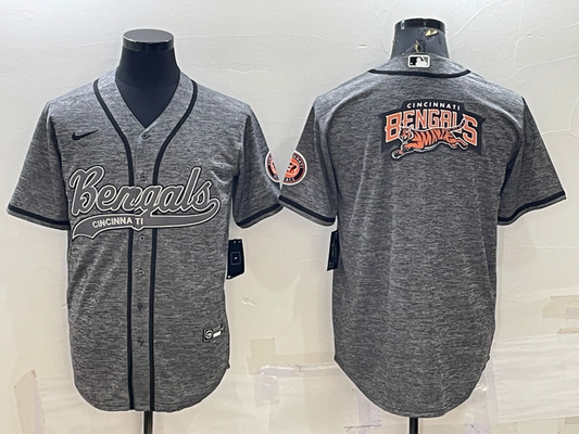 Men's Cincinnati Bengals Grey Fashion Jersey