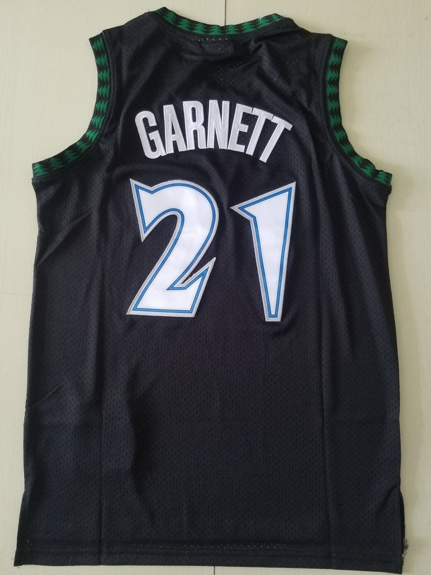 Men's Minnesota Timberwolves Kevin Garnett #21 Hardwood Classics Swingman Jersey