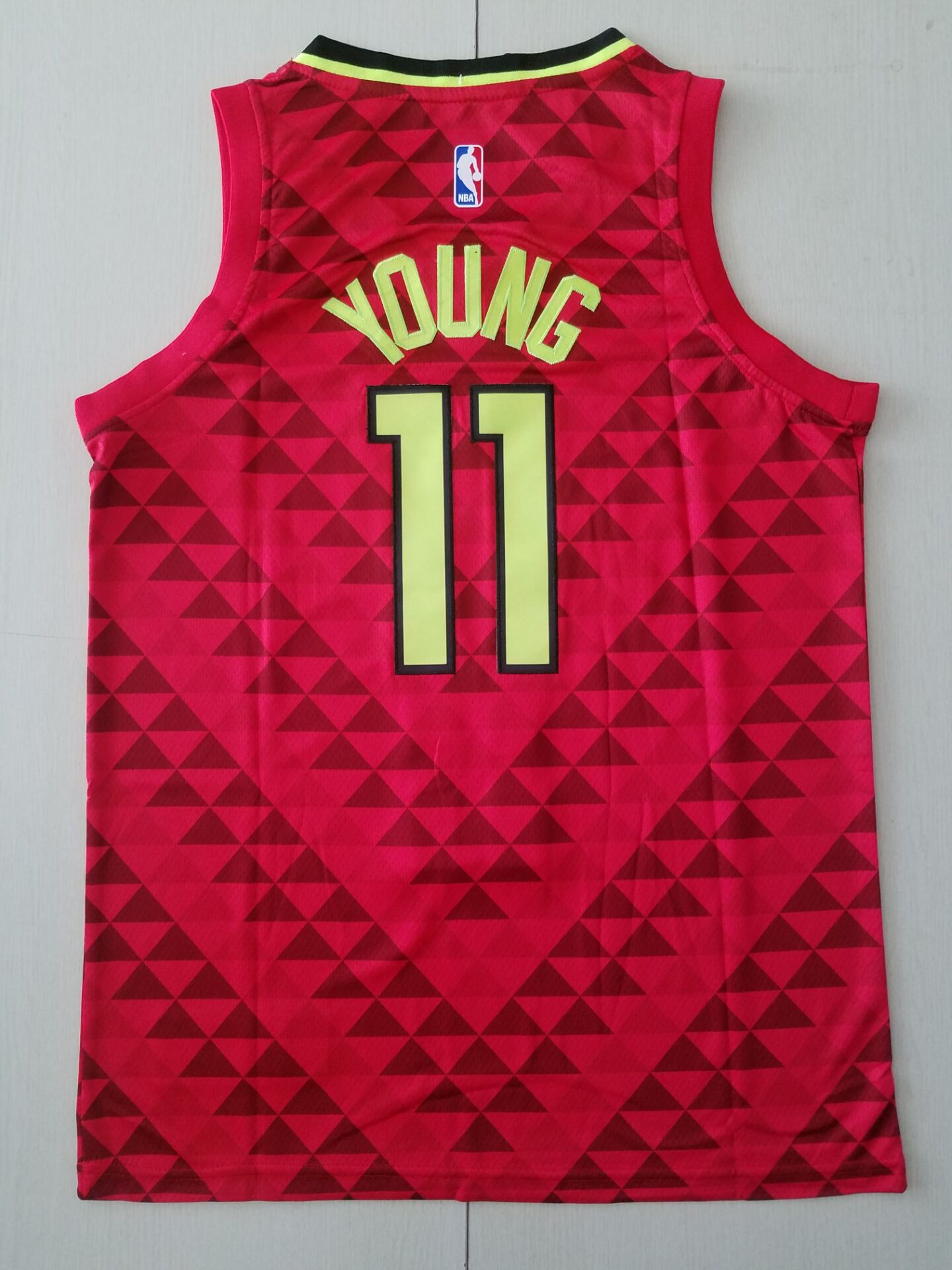 Men's Atlanta Hawks Trae Young #11 NBA Red Swingman Jersey