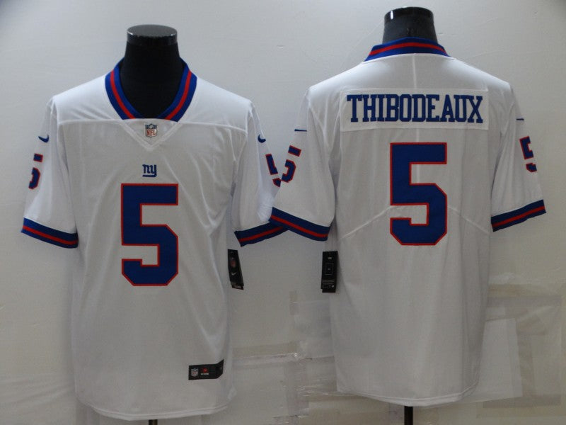 Men's New York Giants Kayvon Thibodeaux #5 White Game Jersey