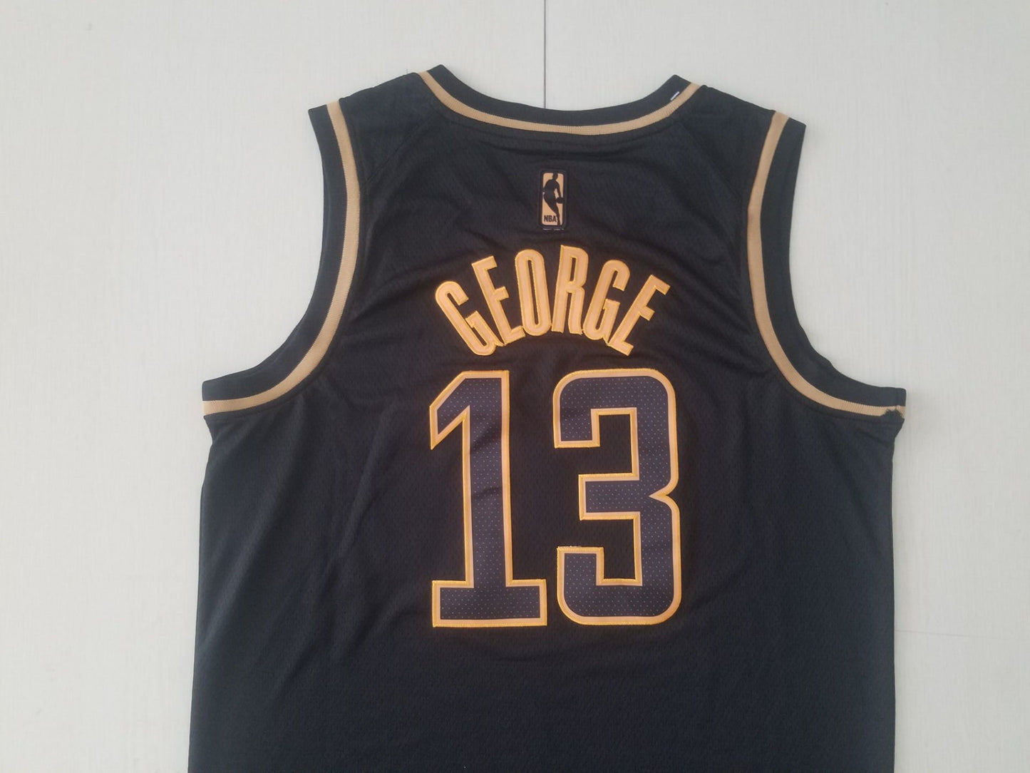 Men's LA Clippers Paul George #13 Black Swingman Player Jersey