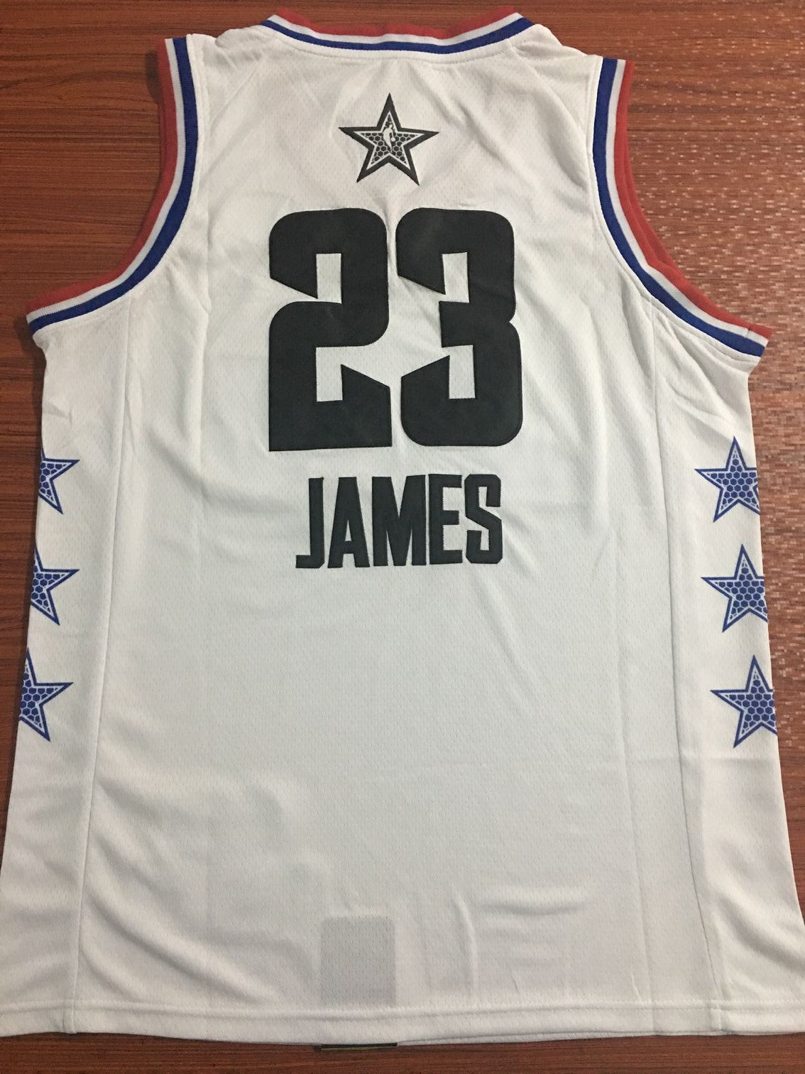 Men's Los Angeles Lakers LeBron James #23 NBA All-Star Game White Swingman Jersey