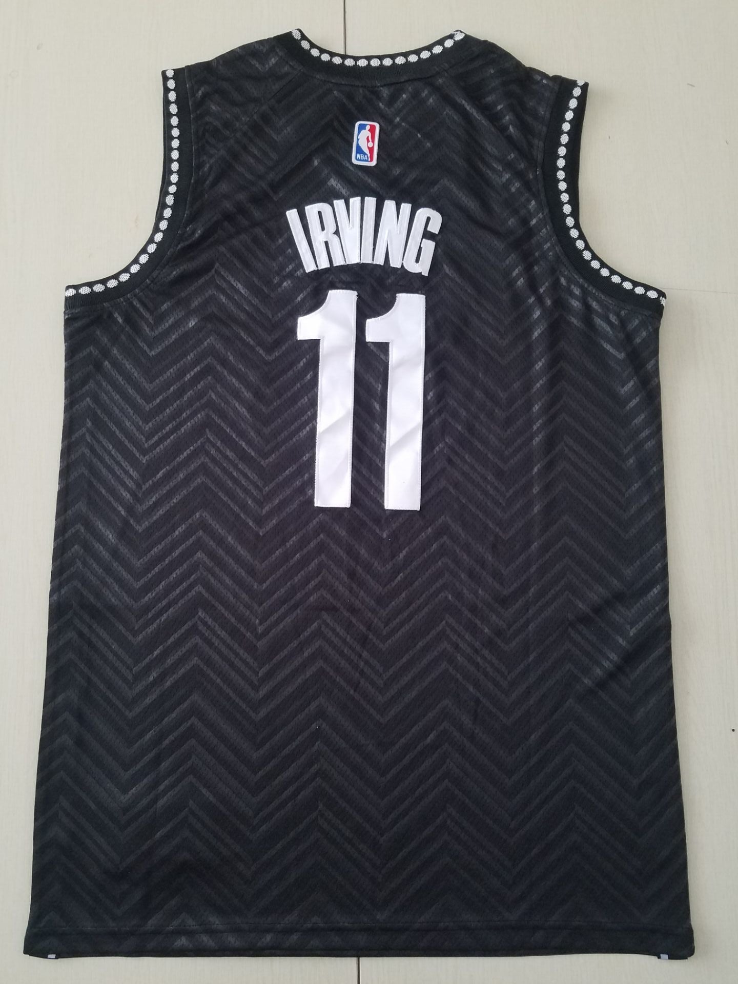 Men's Brooklyn Nets Kyrie Irving #11 Black 2020/21 Swingman Player Jersey