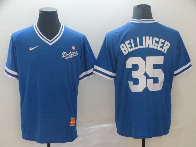 Men's Los Angeles Dodgers Cody Bellinger #35 Blue Player Game Jersey