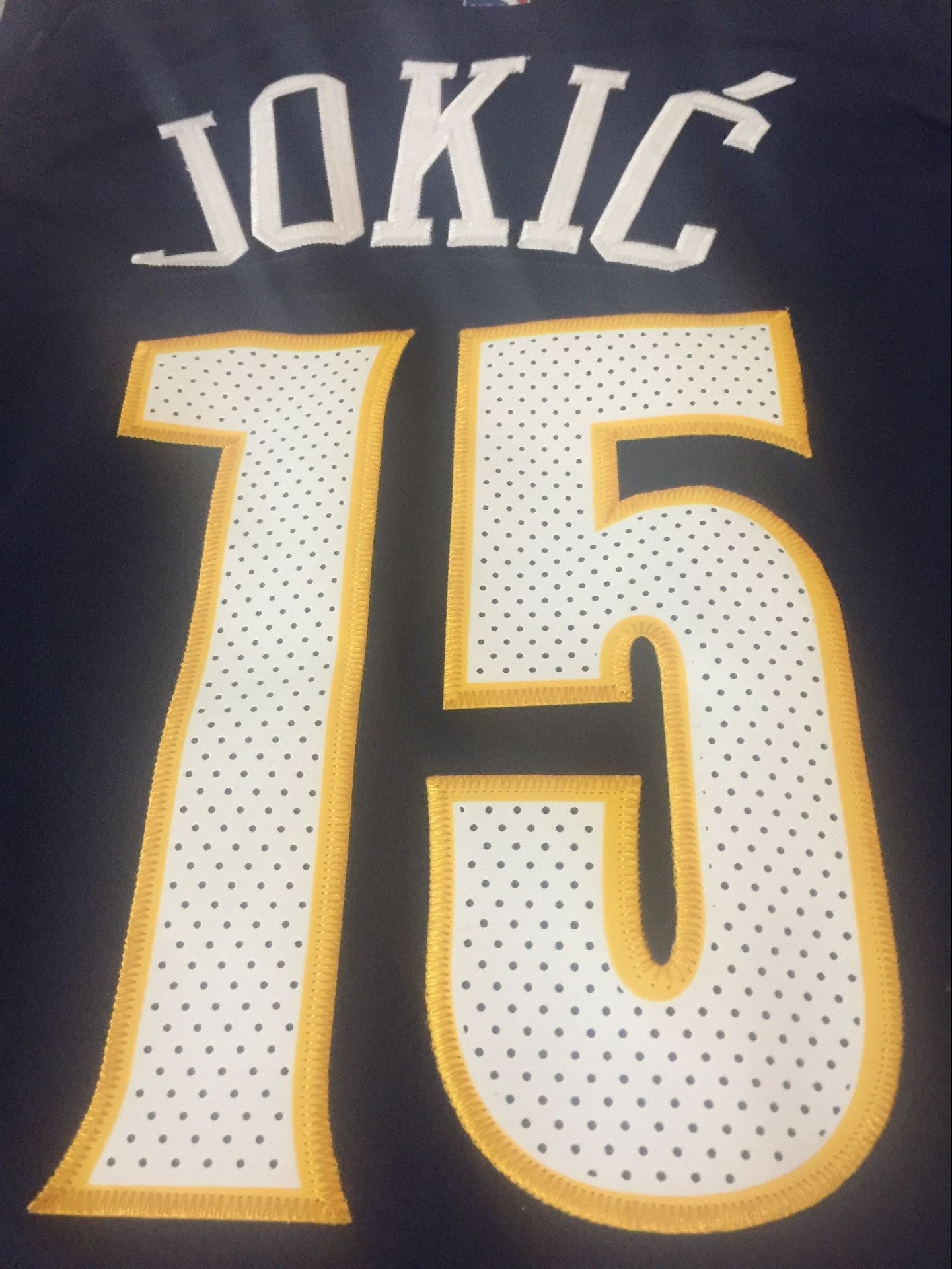 Men's Denver Nuggets Nikola Jokic #15 Black Swingman Player Jersey