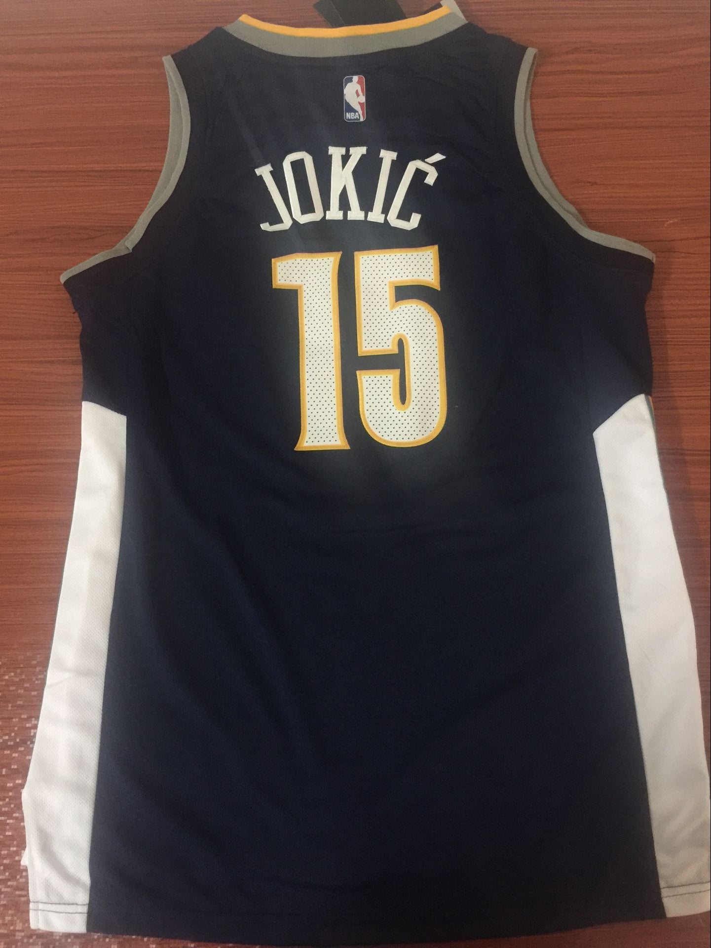 Men's Denver Nuggets Nikola Jokic #15 Black Swingman Player Jersey