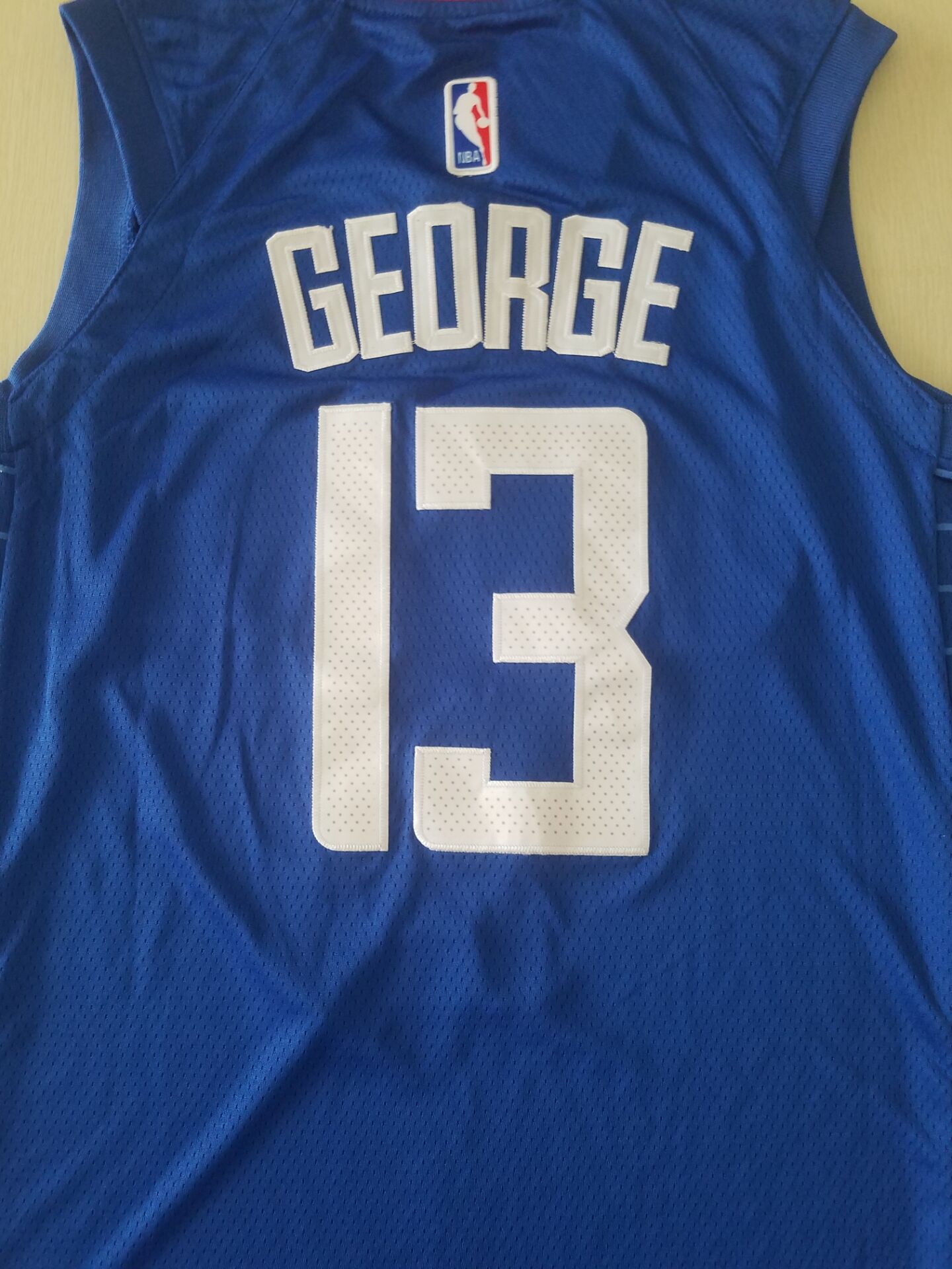 Men's LA Clippers #13 Paul George 19/20 Swingman Jersey Blue