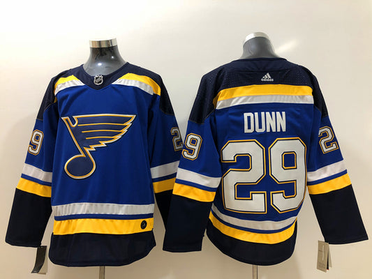 Men's St. Louis Blues Vince Dunn #29 Blue Home Breakaway Player Jersey