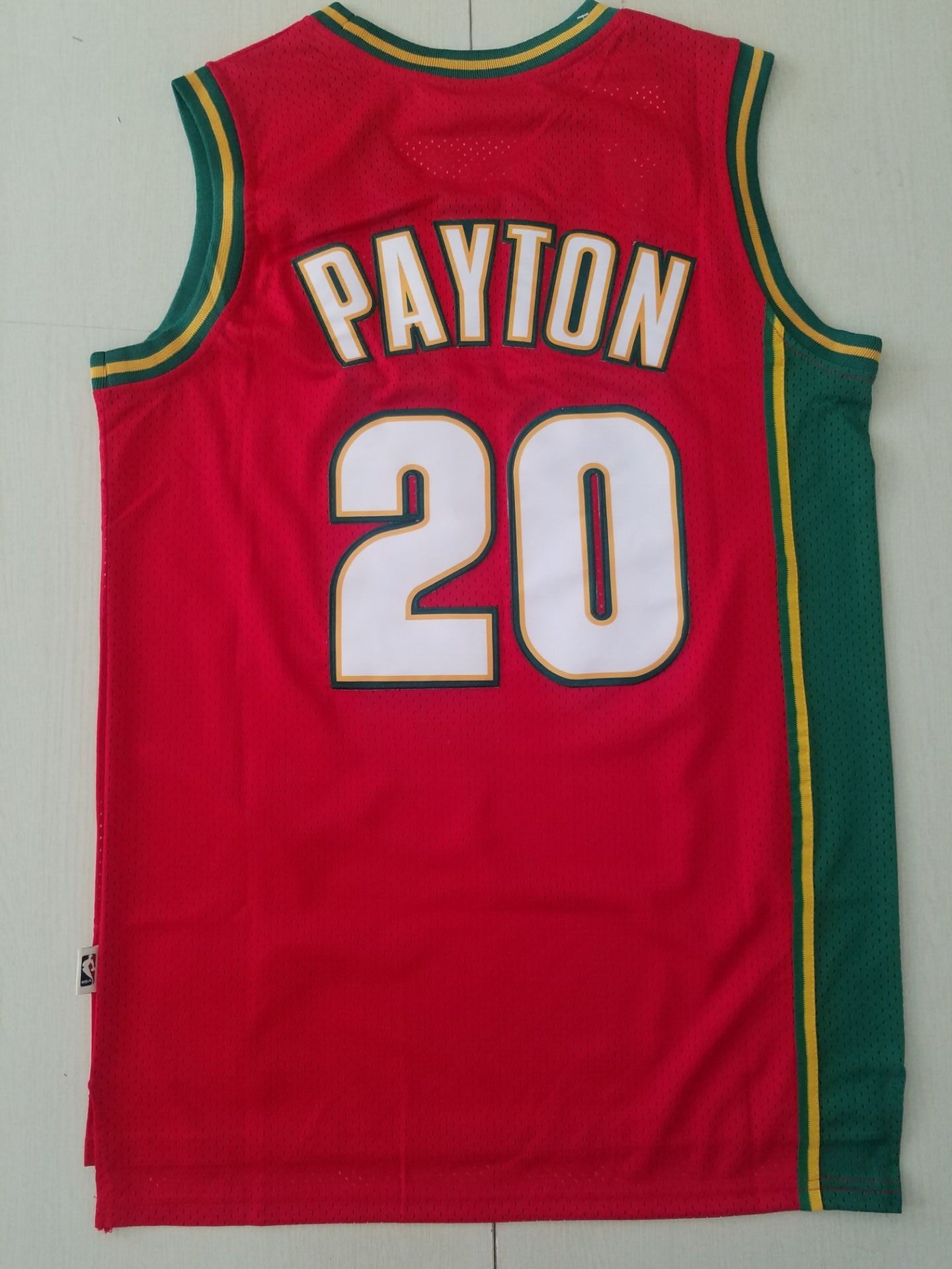 Men's Seattle SuperSonics Gary Payton 1997-98 Hardwood Classics Swingman Jersey