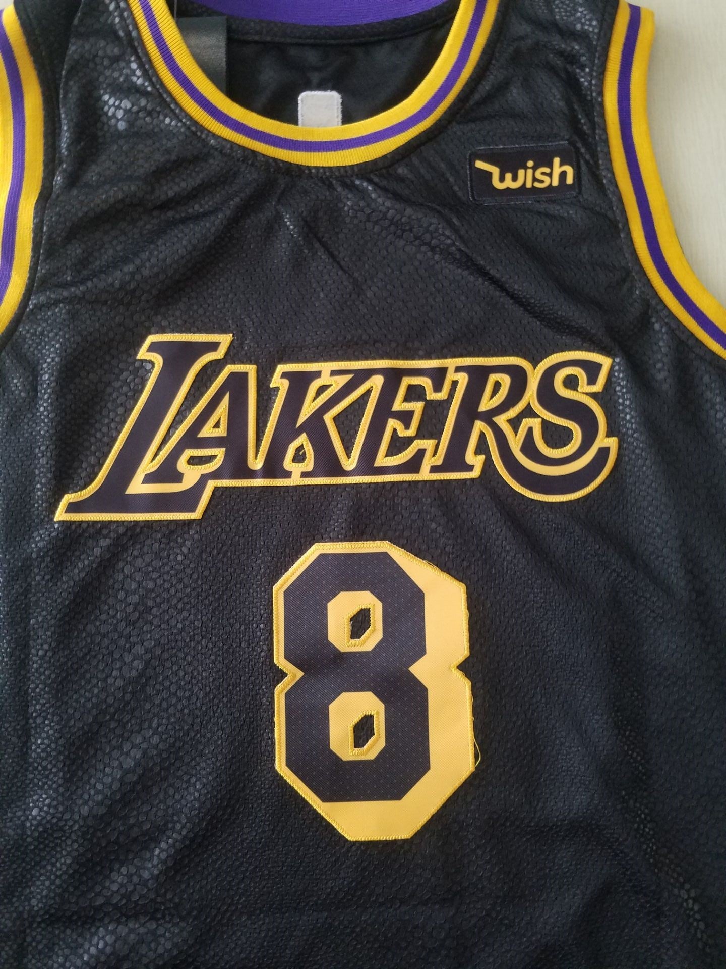 Los Angeles Lakers Kobe Bryant Black Mamba City Edition Swingman Jersey Black