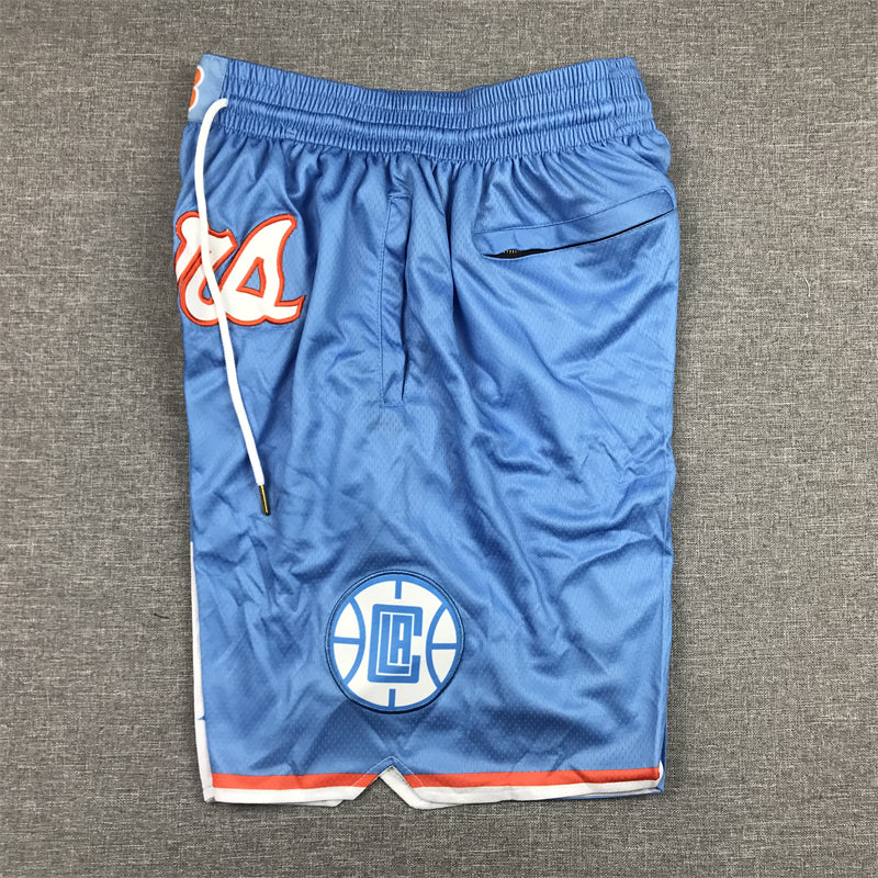 Men's LA Clippers Blue City Edition Basketball Shorts