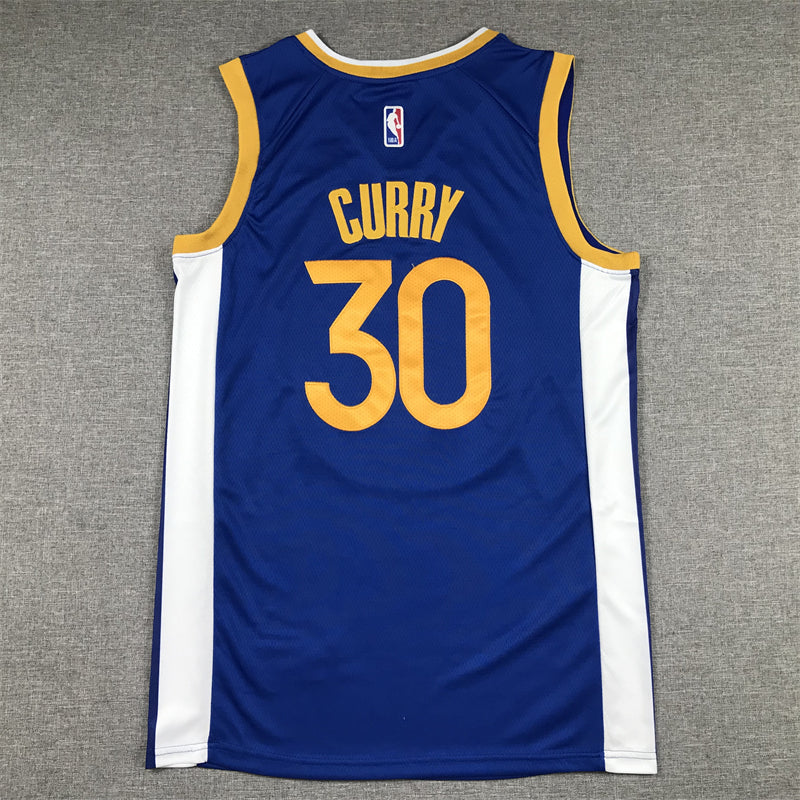 Men's Golden State Warriors Stephen Curry #30 Royal 2022/23 Fast Break Replica Player Jersey - Icon Edition