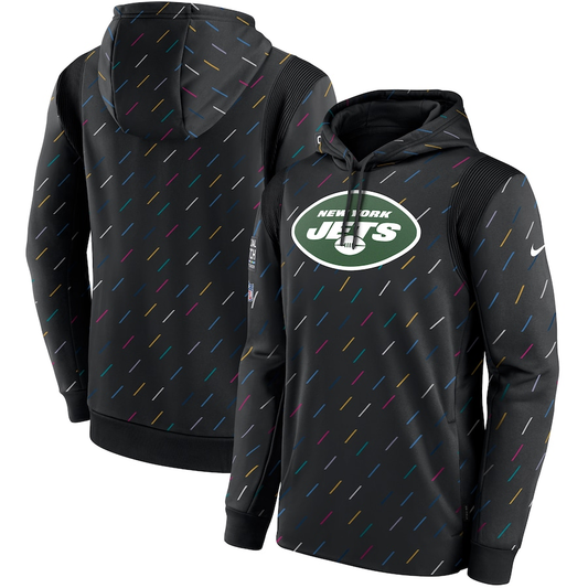 Men's New York Jets NFL 2021 Salute to Service Hoodie Black