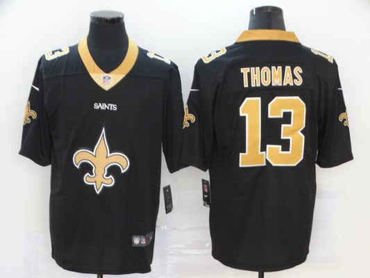 Men's New Orleans Saints Michael Thomas #13 Black Alternate Game Player Jersey