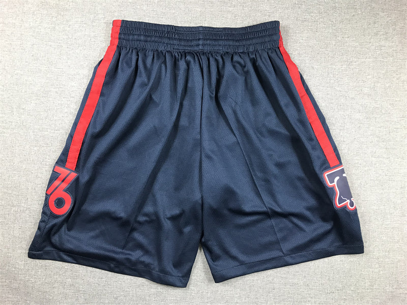 Men's Philadelphia 76ers Navy 2023/24 Swingman City Edition Shorts