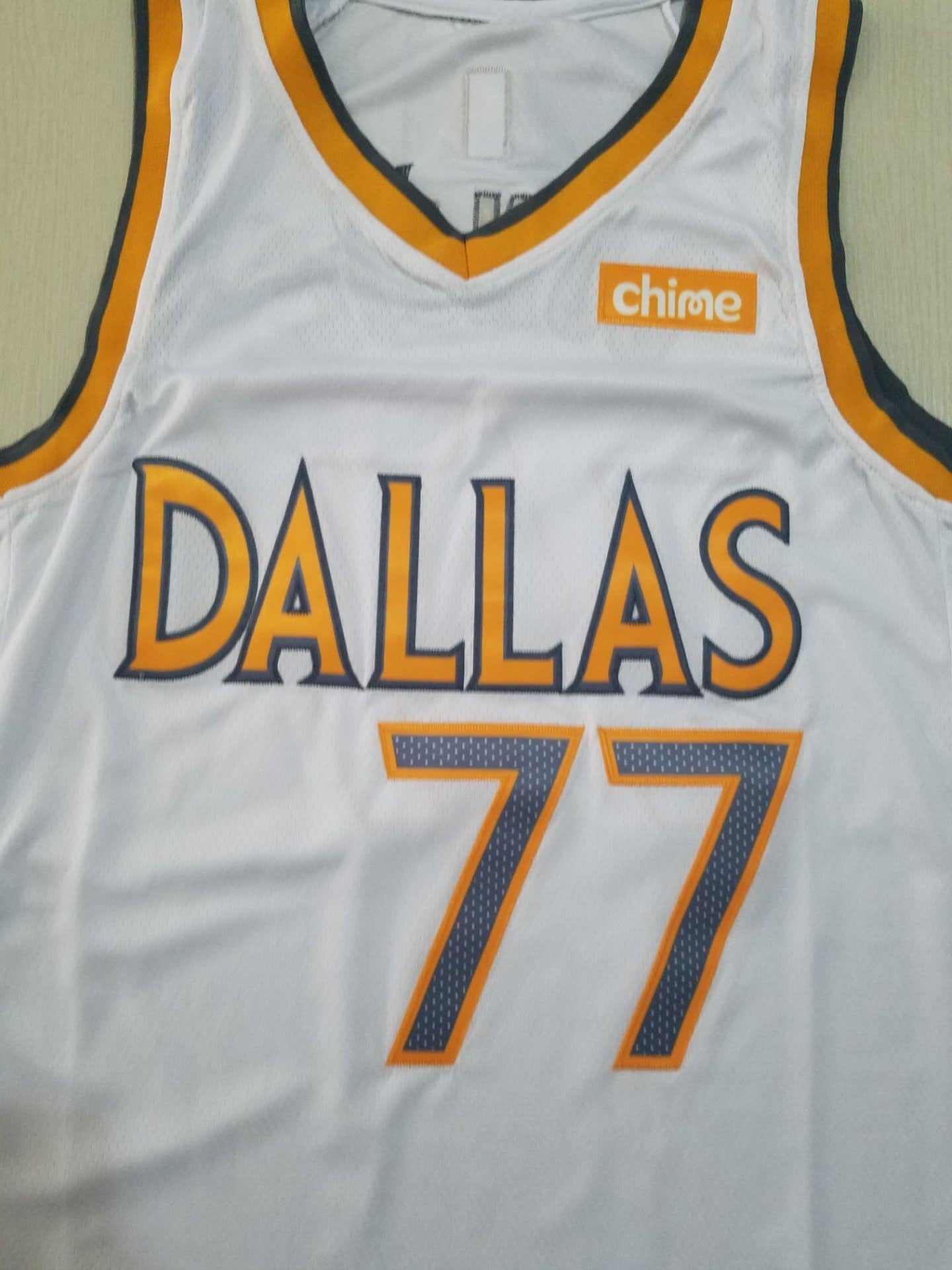 Men's Dallas Mavericks Luka Doncic White 2020/21 Swingman Jersey - City Edition