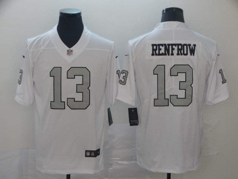 Men's Las Vegas Raiders Hunter Renfrow #13 White Game Player Jersey