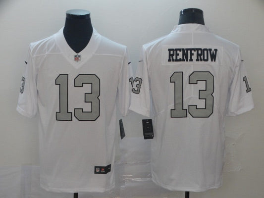 Men's Las Vegas Raiders Hunter Renfrow #13 White Game Player Jersey