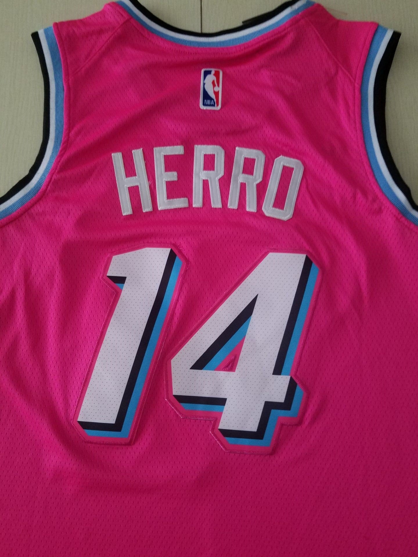 Men's Miami Heat Tyler Herro #14 Pink 2020/21 Swingman Jersey