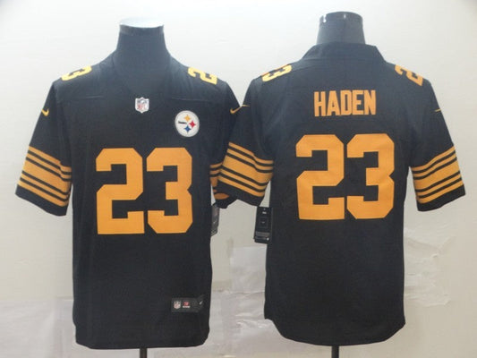 Men's Pittsburgh Steelers Joe Harden #23 Black Alternate Legend Jersey