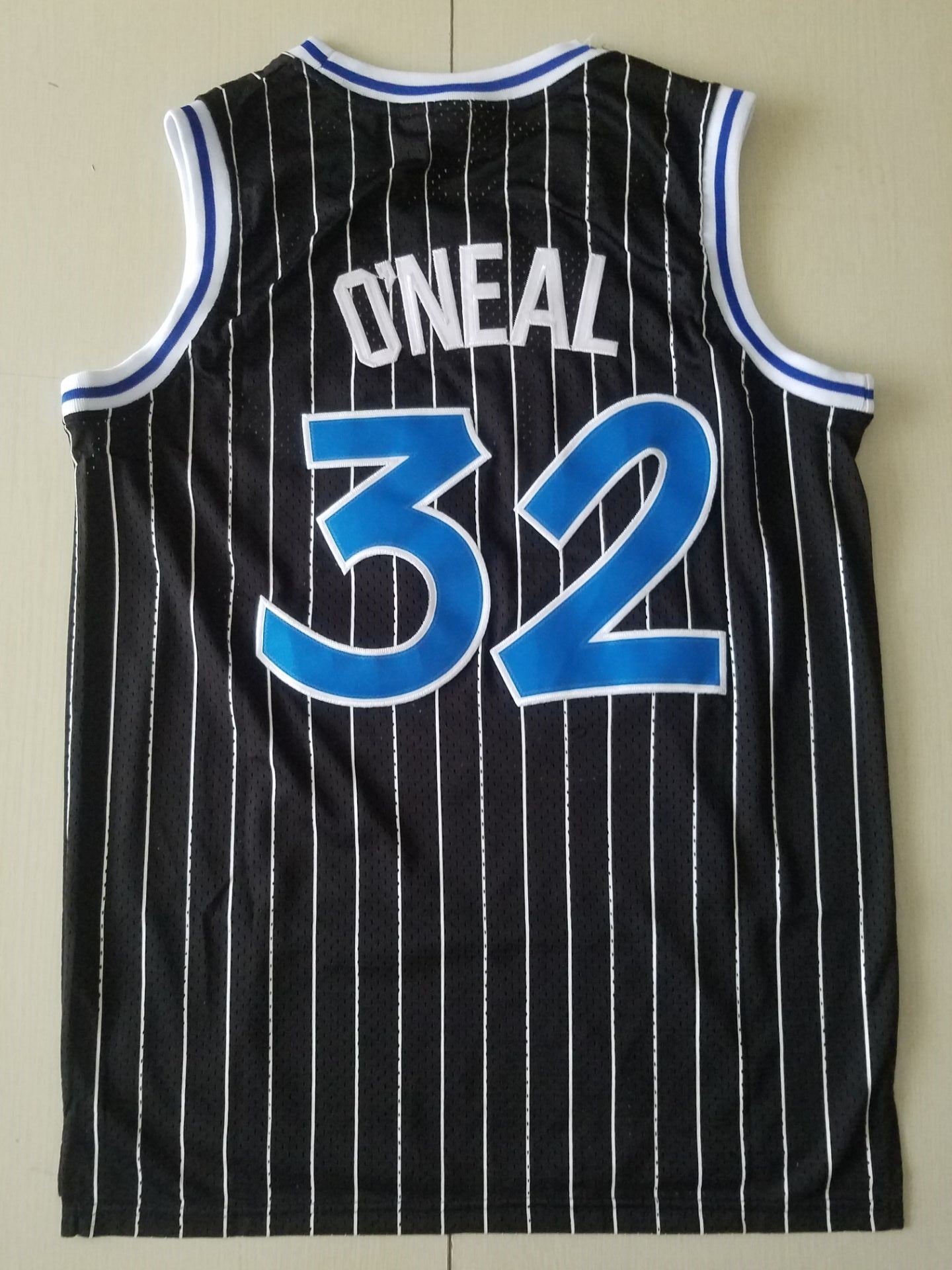 Men's Orlando Magic Shaquille O'Neal Black Classics 1994-95 Swingman Jersey