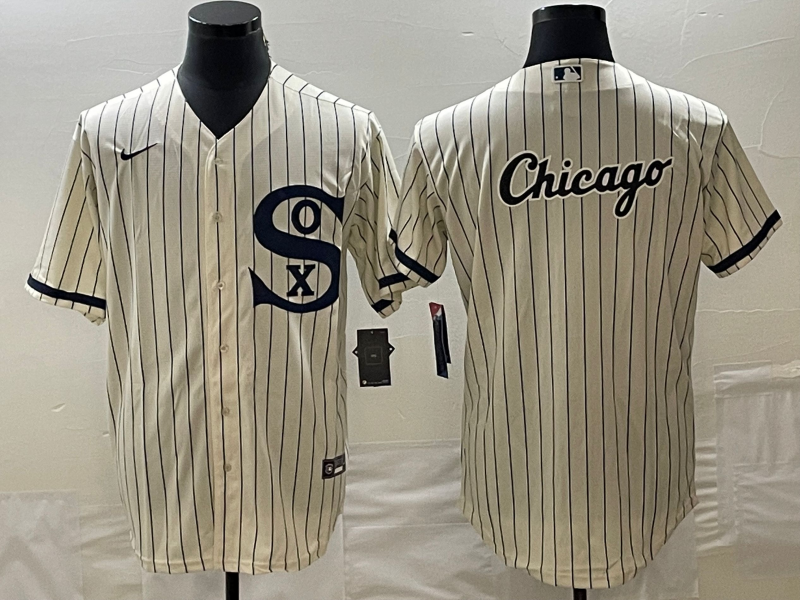 Men's Chicago White Sox Cream Replica Game Jersey