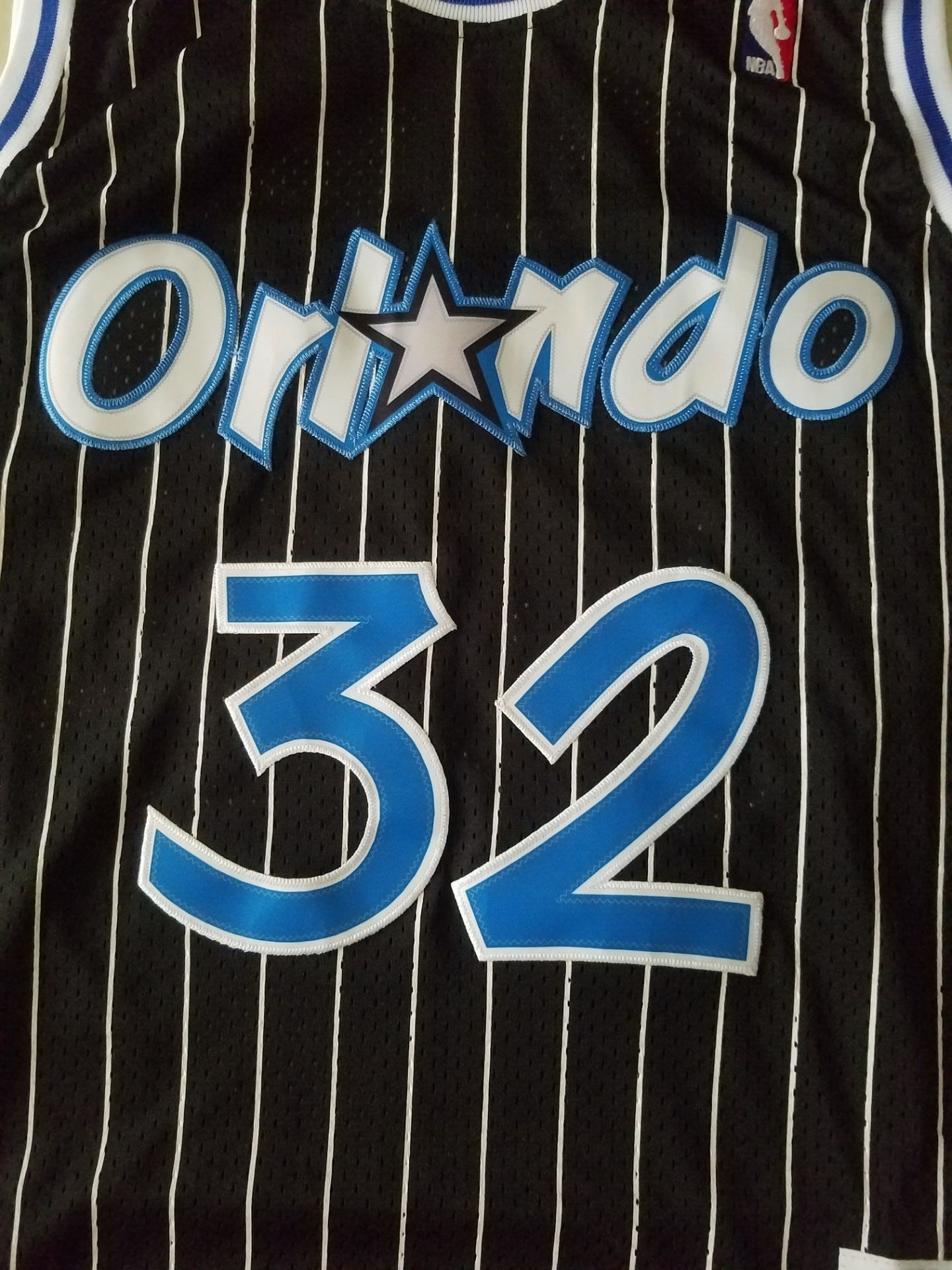 Men's Orlando Magic Shaquille O'Neal Black Classics 1994-95 Swingman Jersey