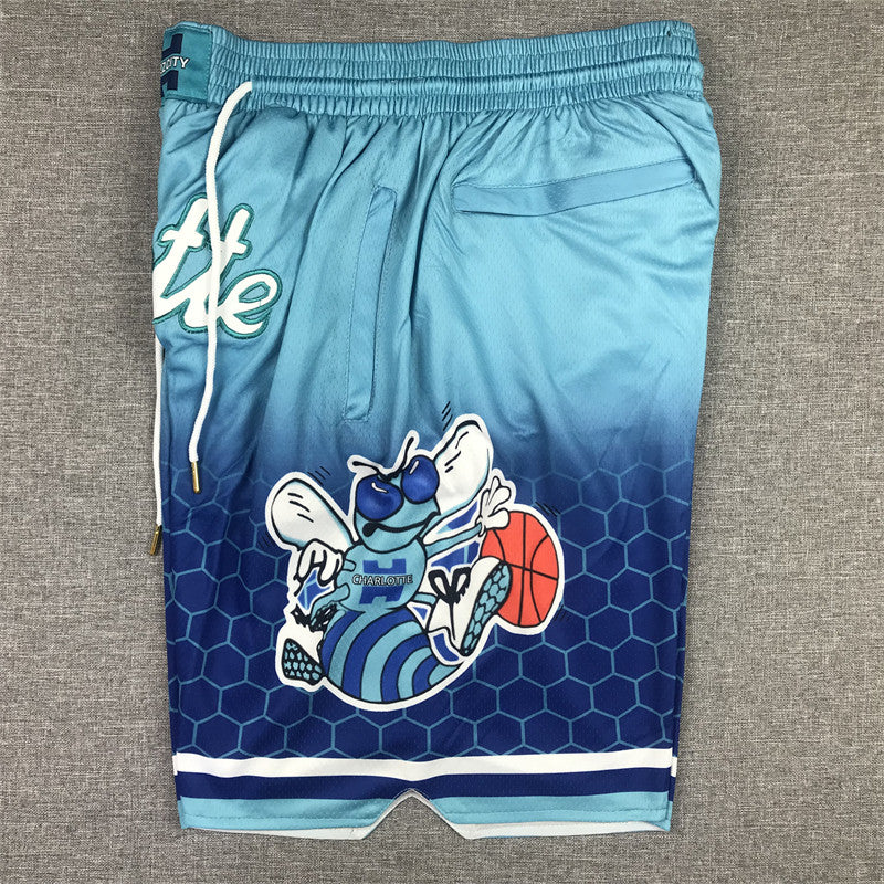 Men's Charlotte Hornets Blue City Edition Basketball Shorts