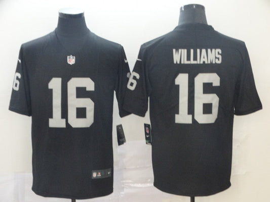 Men's Las Vegas Raiders Tyrell Williams #16 Black Game Jersey