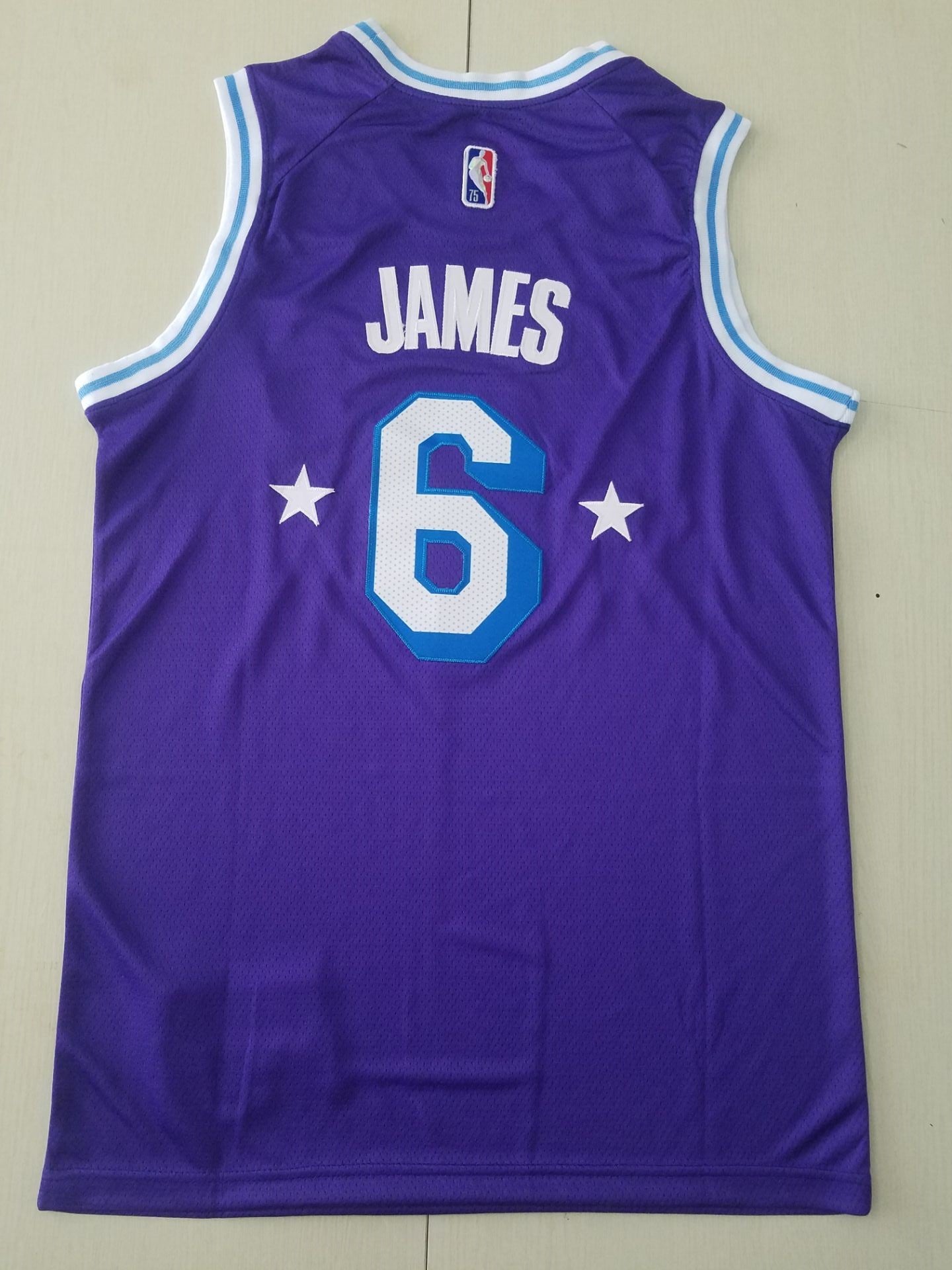 Men's Los Angeles Lakers LeBron James Purple Swingman Jersey - City Edition