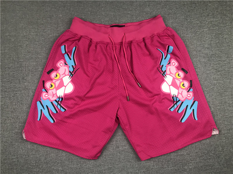 Men's Miami Heat Pink Panther Pink Basketball Shorts