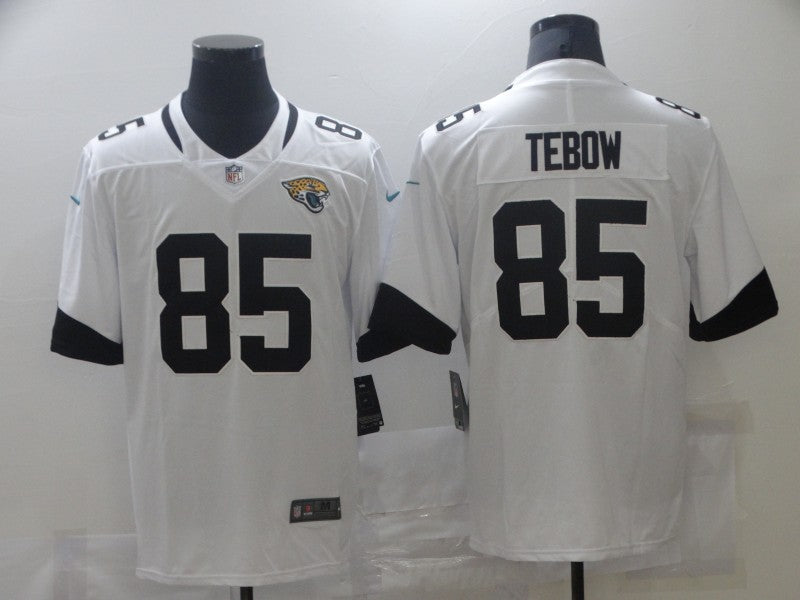 Men's Jacksonville Jaguars Tim Tebow #85 White Game Jersey