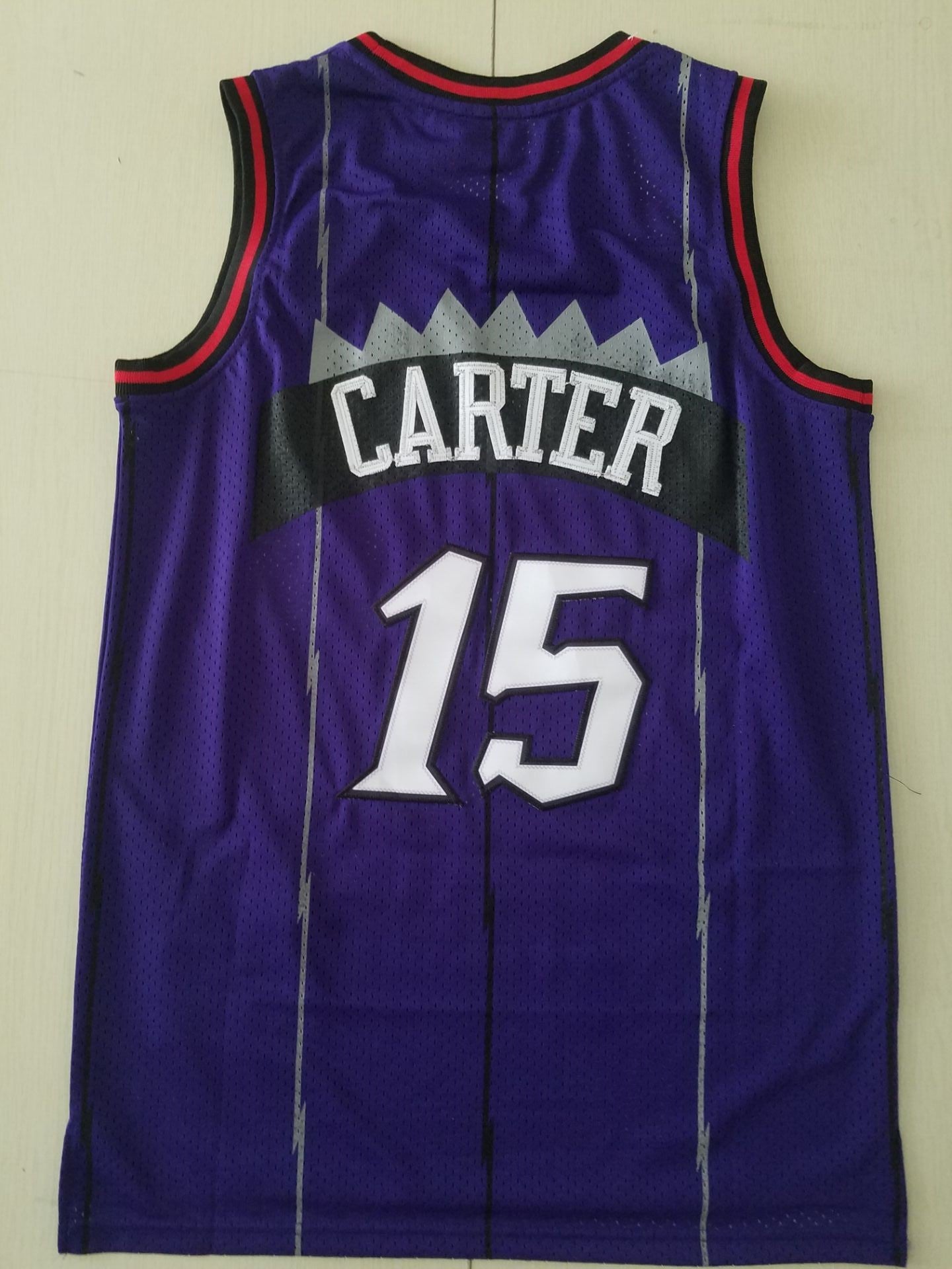 Men's Toronto Raptors Vince Carter Mitchell & Ness Purple Classics Jersey